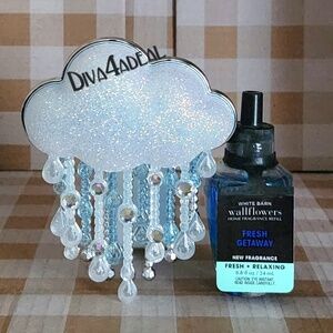 Bath & Body Works RAIN CLOUD Nightlight Wallflower Plug & Wallflower Refill